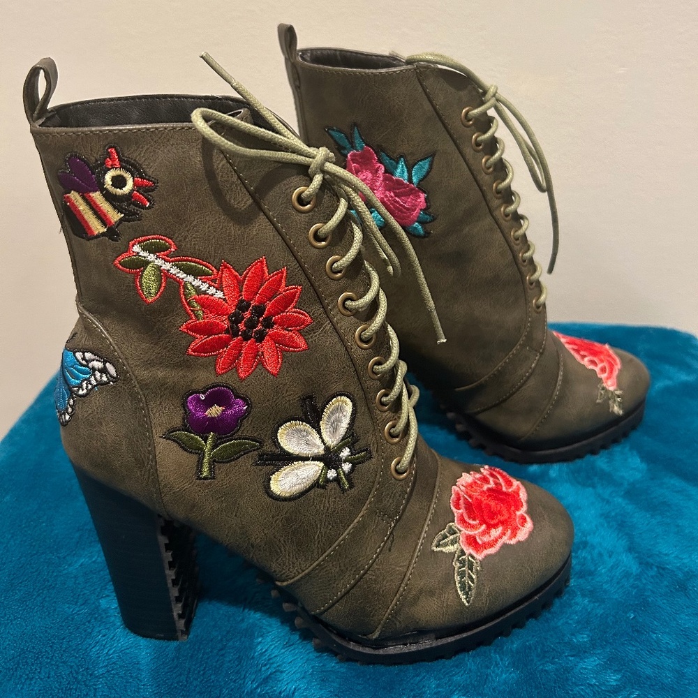 Lace Boots